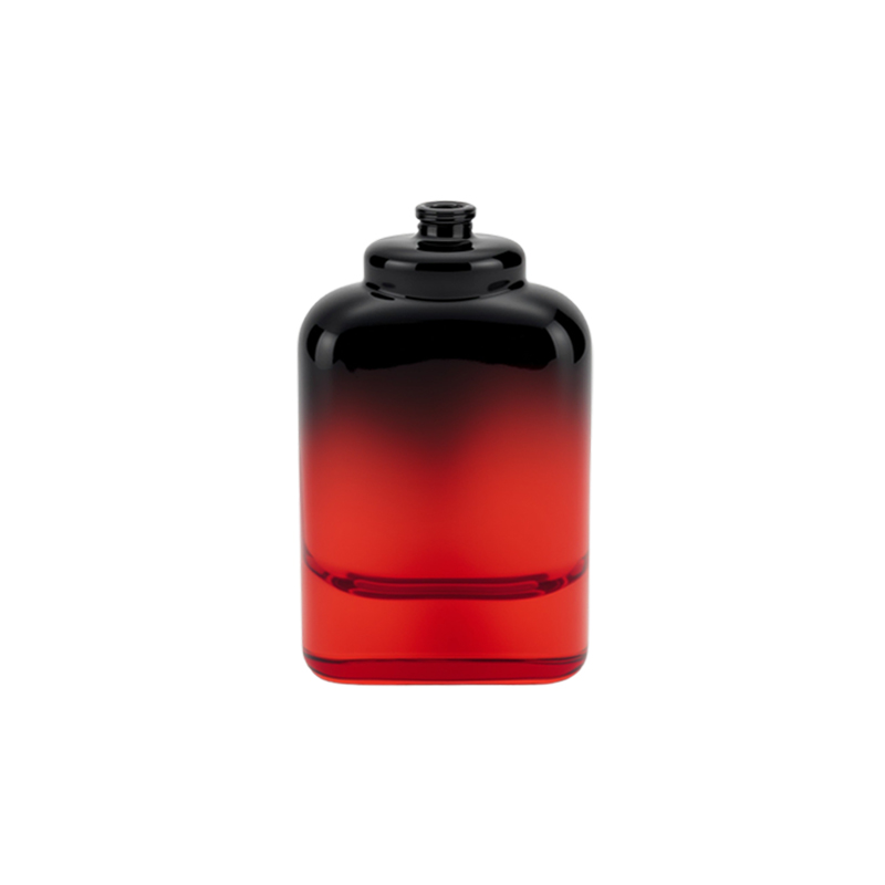Black Red Ombre Perfume Bottle