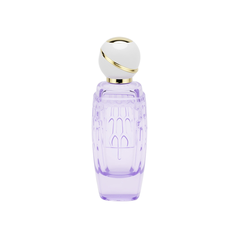 Purple Embossed Perfume Bottle - OEM/ODM Custom Manufacturer